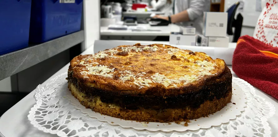 Ein Danke-Mohnkuchen von einer lieben Kundin